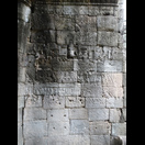 Auch im Bayom von Angkor Thom ist die Galerie mit Flachreliefs verziert